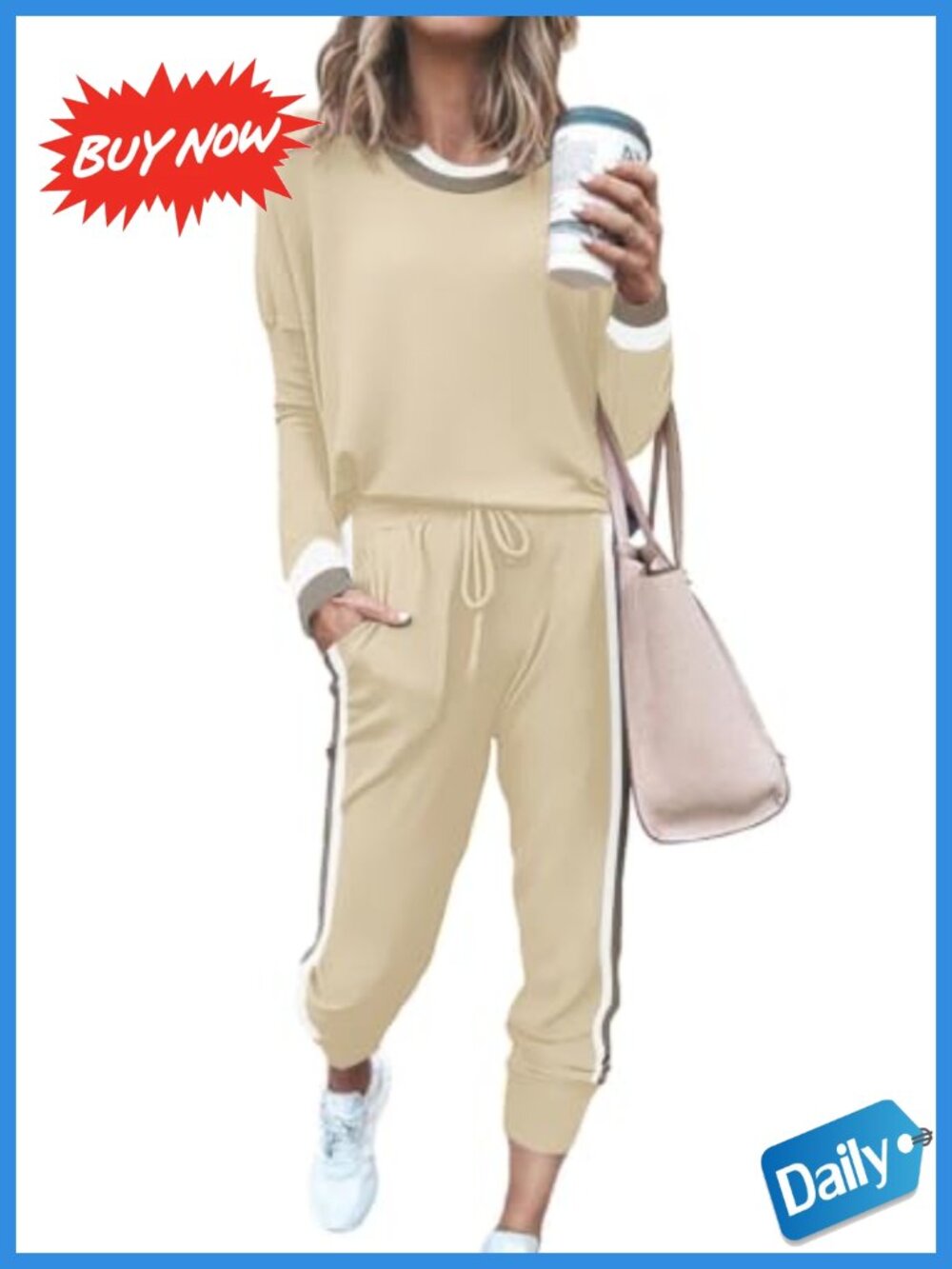 Women's Lounge Sets Sweatsuit Two Piece Outfit Workout Tracksuits Long Sleeve
